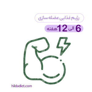 رژیم غذایی عضله سازی