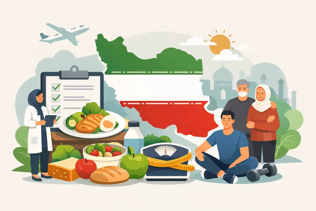 دریافت رژیم غذایی داخل ایران برای چه کسانی مناسب است؟