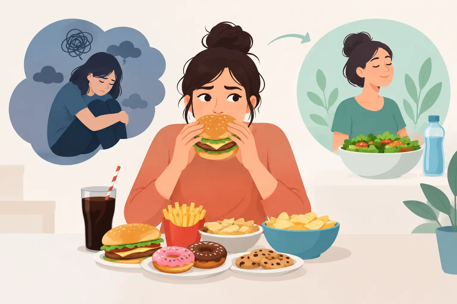 پرخوری عصبی چیست و چگونه می‌توان آن را کنترل کرد؟