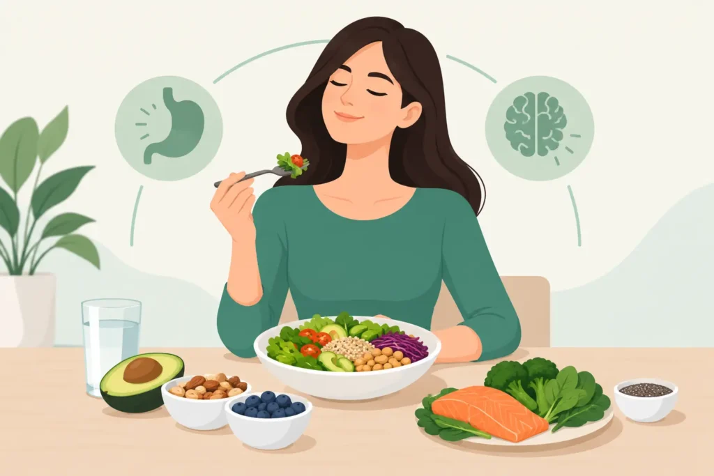 رژیم غذایی برای کنترل اشتها و سیری طولانی